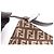 Borsa a tracolla Fendi Zucchino Marrone Beige - vista 7