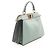 Borsa Fendi Peekaboo I.U. Small Selleria Verde - vista 2