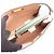 Borsa Fendi Peekaboo I.U. Small Selleria Verde - vista 3