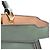 Borsa Fendi Peekaboo I.U. Small Selleria Verde - vista 6