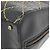 Chanel Surpique Zip Around Satchel Quilted Leather Medium Nero - vista 7