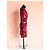 Alexander McQueen Sarah Burton Kleid Blumenprint Cut-Out Schwarz Weiß Rot - Ansicht 3