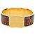 Hermès Bracciale Hermes Loquet in metallo e smalto stampato D'oro