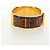 Hermès Bracciale Hermes Loquet in metallo e smalto stampato D'oro - vista 3