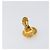 Chanel Vintage Orecchini a clip rotondi CC in metallo D'oro - vista 6