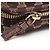 Céline Borsa a tracolla Celine Macadam Marrone Beige - vista 13