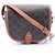 Céline Bolsa Celine CELINE Folco Medium Marrom Preto