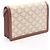 Céline Bolsa de Ombro Celine Triomphe Marrom Branco - vista 2