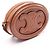 Céline Borsa a tracolla Celine Triomphe Oval Purse Cuile Marrone - vista 2
