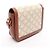 Céline Borsa a spalla Celine Teen Triomphe Marrone Bianco Beige - vista 2