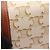 Céline Borsa a spalla Celine Teen Triomphe Marrone Bianco Beige - vista 9