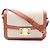 Céline Celine Classic Triomphe Schultertasche Braun Beige