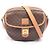 Céline Borsa a tracolla Celine Gancini Macadam Brown Marrone