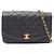 Borsa a tracolla Chanel Matelassé Diana Flap Nero