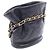 Sac seau Chanel Matelassé Noir - vue 2