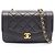 Borsa a tracolla Chanel Matelassé Diana Flap Nero