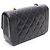 Borsa a tracolla Chanel Matelassé Diana Flap Nero - vista 2
