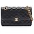 Borsa a tracolla Double Flap Chanel Matelassé Paris Limited Edition Nero