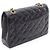 Borsa a tracolla Double Flap Chanel Matelassé Paris Limited Edition Nero - vista 2