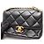 Timeless Borsa Mini Flap Chanel Matelassé Nero - vista 9