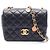 Borsa a tracolla Chanel Mini Matelassé Nero