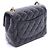Borsa a tracolla Chanel Mini Matelassé Nero - vista 2