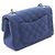 Borsa a tracolla Chanel Mini Matelassé 20 Blu - vista 2