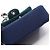 Borsa a tracolla Chanel Mini Matelassé 20 Blu - vista 9