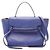 Céline Belt Bag Mini in pelle blu