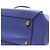 Céline Belt Bag Mini in pelle blu - vista 6