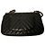 Bolsa de Ombro Chanel Vintage Chevron Mini Preto - vista 2