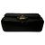Bolsa de Ombro Chanel Vintage Chevron Mini Preto - vista 3
