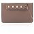 Borsa a tracolla Salvatore Ferragamo Gancini con borchie Beige