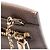 Borsa a tracolla Salvatore Ferragamo Gancini con borchie Beige - vista 7
