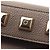 Borsa a tracolla Salvatore Ferragamo Gancini con borchie Beige - vista 8