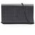 Autre Marque Borsa a tracolla Saint Laurent in pelle nera monogramma a pois Nero