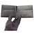 Autre Marque Saint Laurent Paris Classic Bill Clip Wallet Black - view 3