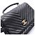 Borsa a tracolla 2-Way Chanel V-Stitch Chevron Nero - vista 9