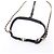 Bretelle Chanel A22C Coco Mark Chain Nero - vista 7