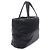 Autre Marque Yves Saint Laurent Paris Wide Puffer Tote Bag Schwarz - Ansicht 2