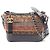 Borsa Chanel Gabrielle de Small Hobo Nero Multicolore Arancione
