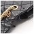 Borsa a tracolla Chanel 2.55 Matelassé Double Flap Nero - vista 8
