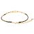 Gargantilla Chanel Coco Mark Chain Negro Dorado - vista 2