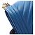 Borsa a tracolla Chanel Boy Chevron V-stitch Blu - vista 10