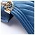 Borsa a tracolla Chanel Boy Chevron V-stitch Blu - vista 11