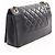 Borsa a tracolla con catena Chanel Mademoiselle Matelassé Nero - vista 2