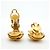 Chanel Gold Clip-On Ohrringe Golden - Ansicht 3