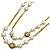 Collana Chanel placcata oro D'oro