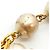 Collana Chanel placcata oro D'oro - vista 10