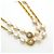 Collana Chanel placcata oro D'oro - vista 2